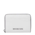 Michael Kors White Leather Cardholder - Luxury Boutique Co
