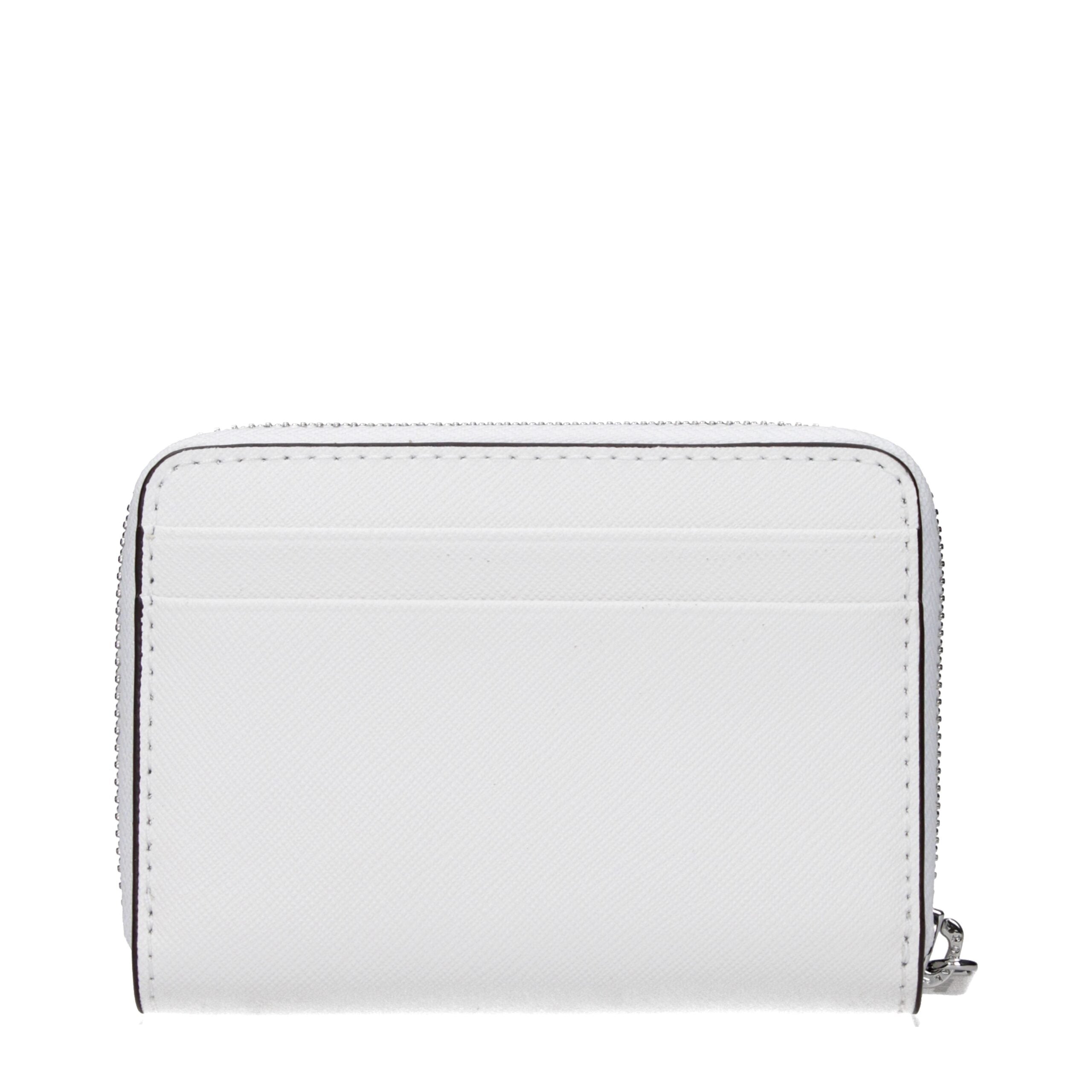 Michael Kors White Leather Cardholder - Luxury Boutique Co