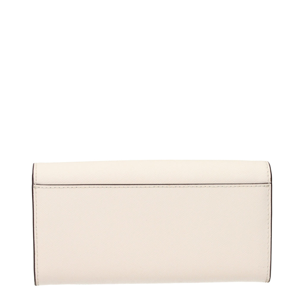 Michael Kors Beige Leather Wallet - Luxury Boutique Co