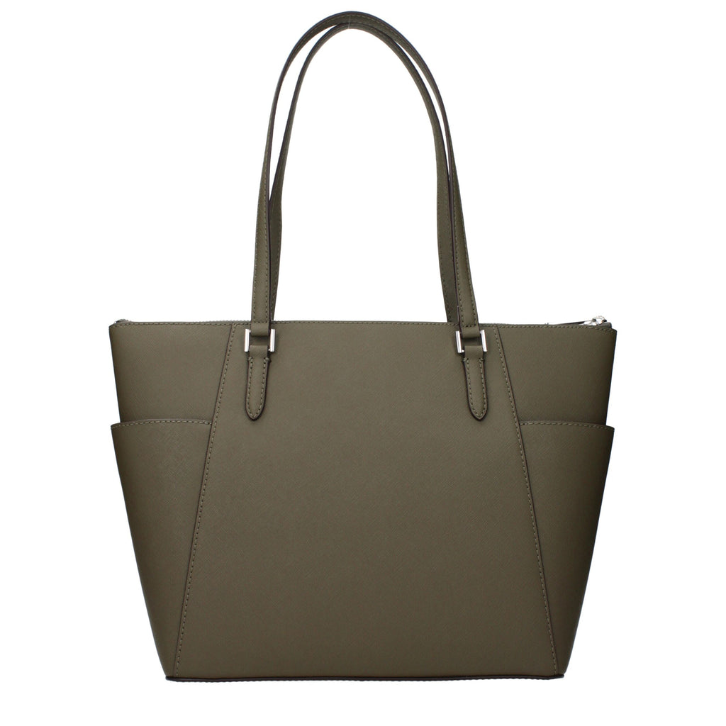 Michael Kors Green Leather Shoulder Bag - Luxury Boutique Co