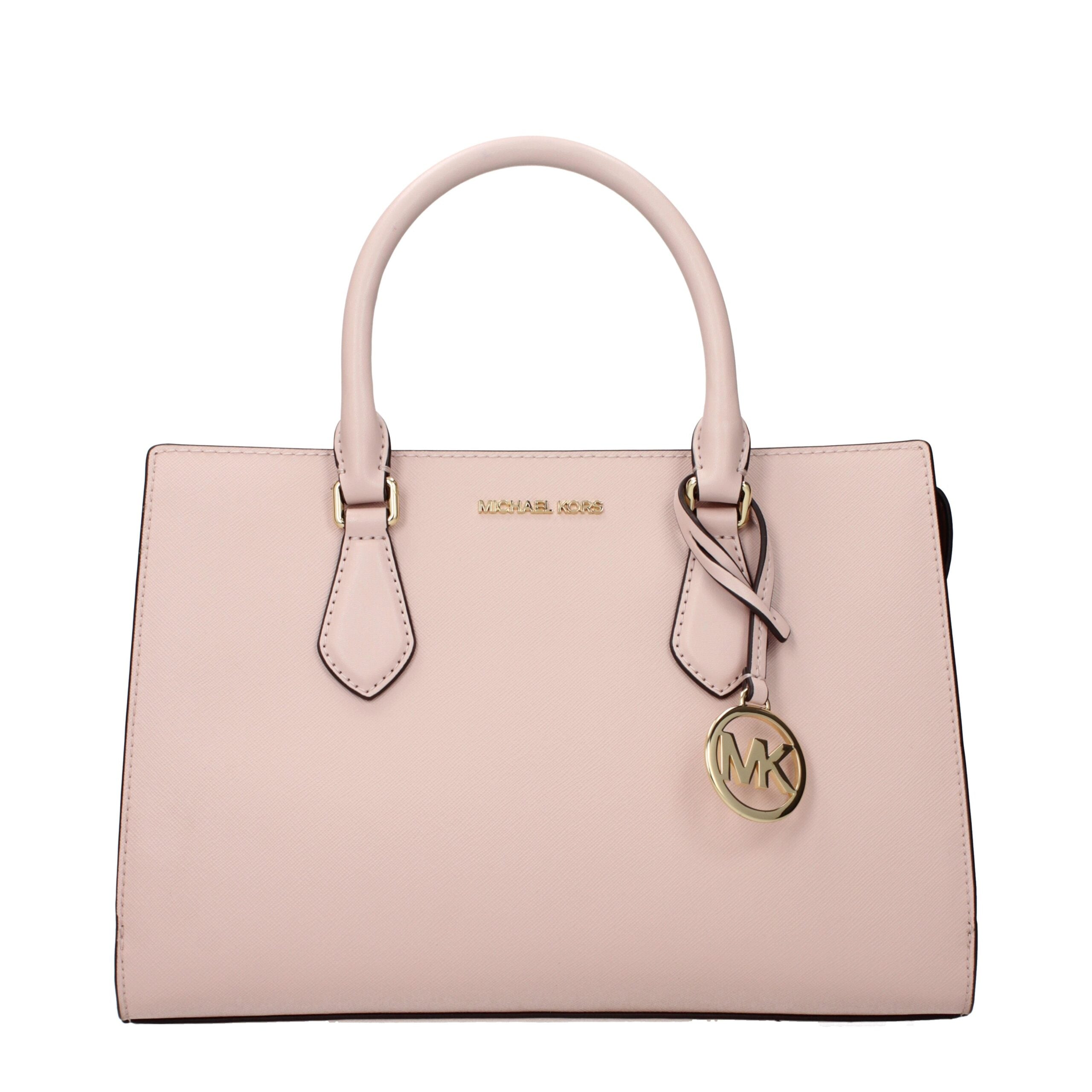 Michael Kors Pink Fabric Handbag - Luxury Boutique Co
