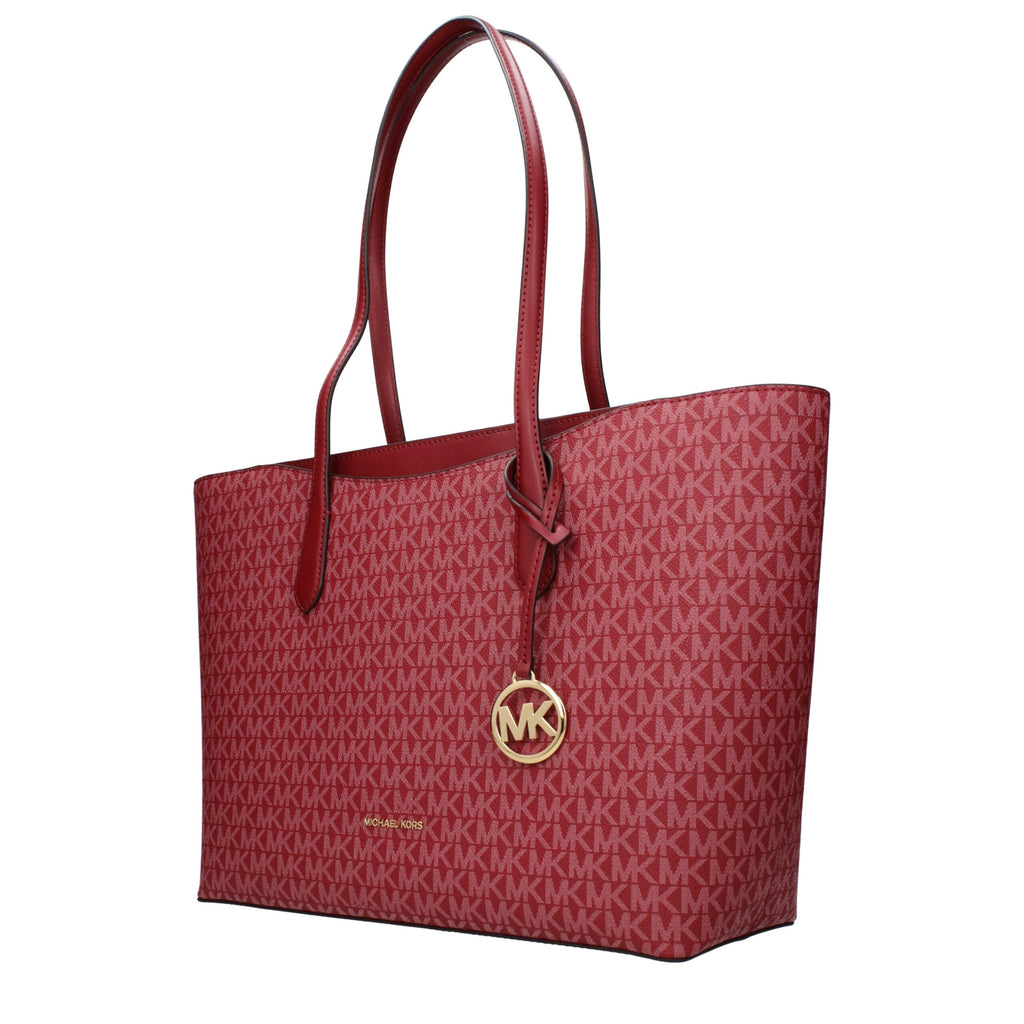 Michael Kors Red Fabric Shoulder Bag - Luxury Boutique Co