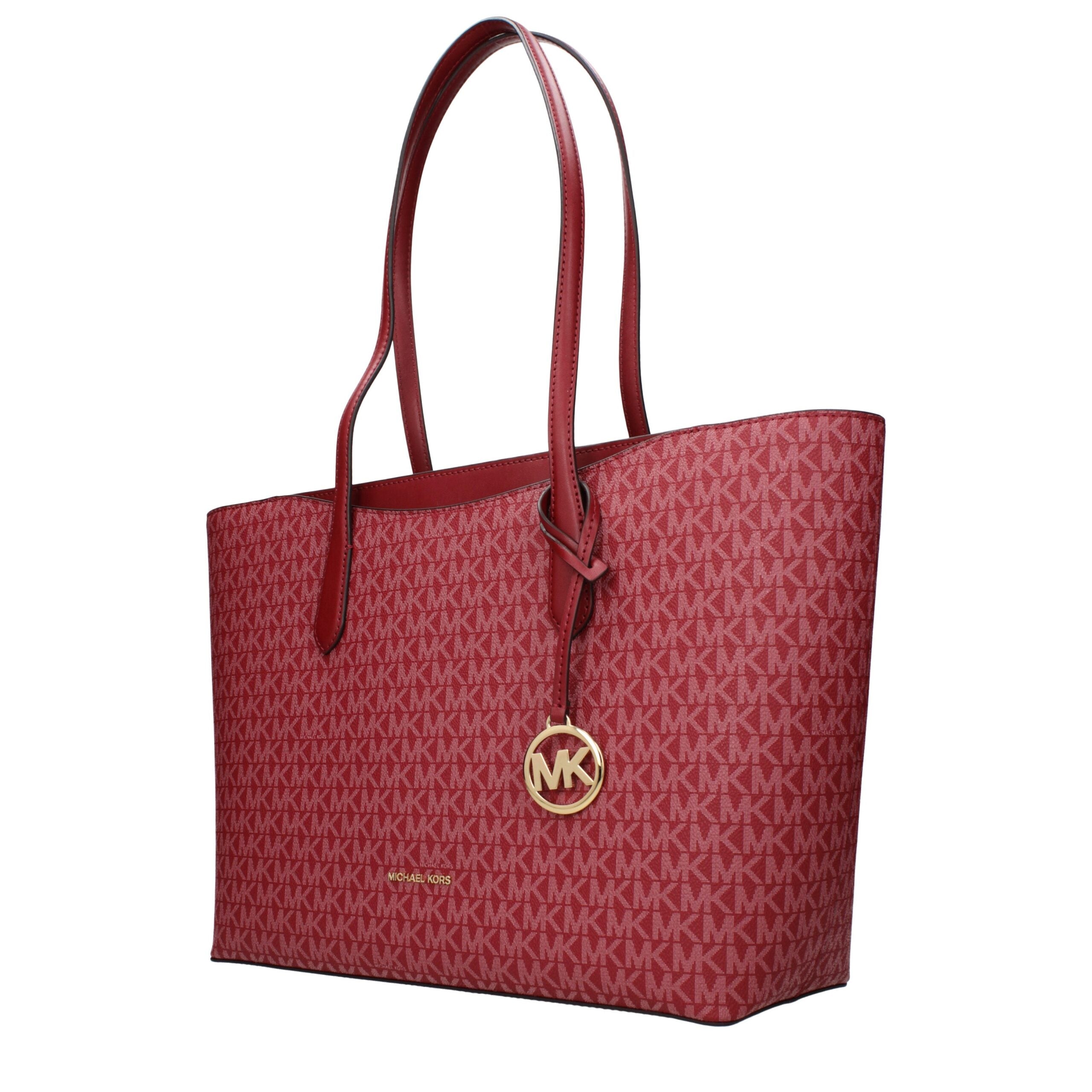 Michael Kors Red Fabric Shoulder Bag - Luxury Boutique Co