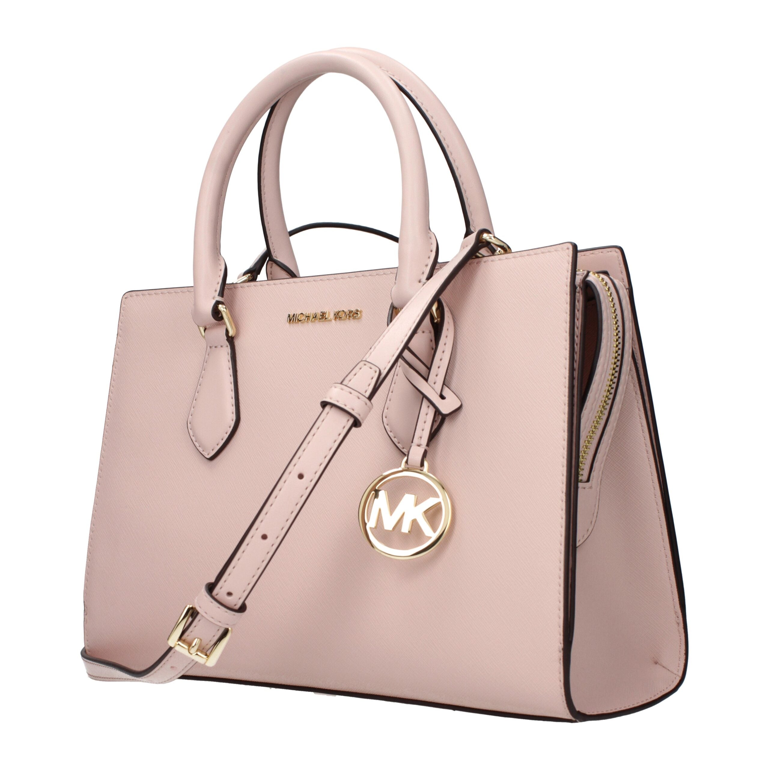 Michael Kors Pink Fabric Handbag - Luxury Boutique Co
