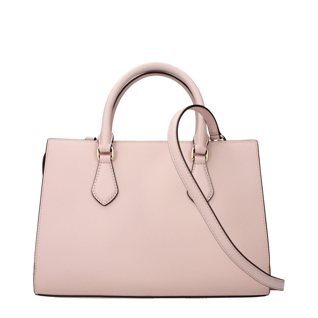 Michael Kors Pink Fabric Handbag - Luxury Boutique Co