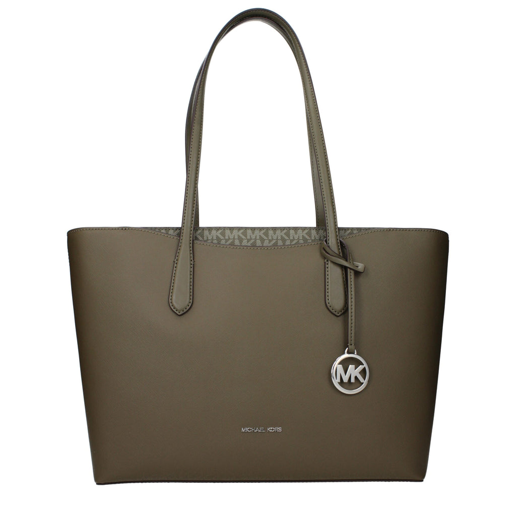 Michael Kors Green Fabric Shoulder Bag - Luxury Boutique Co