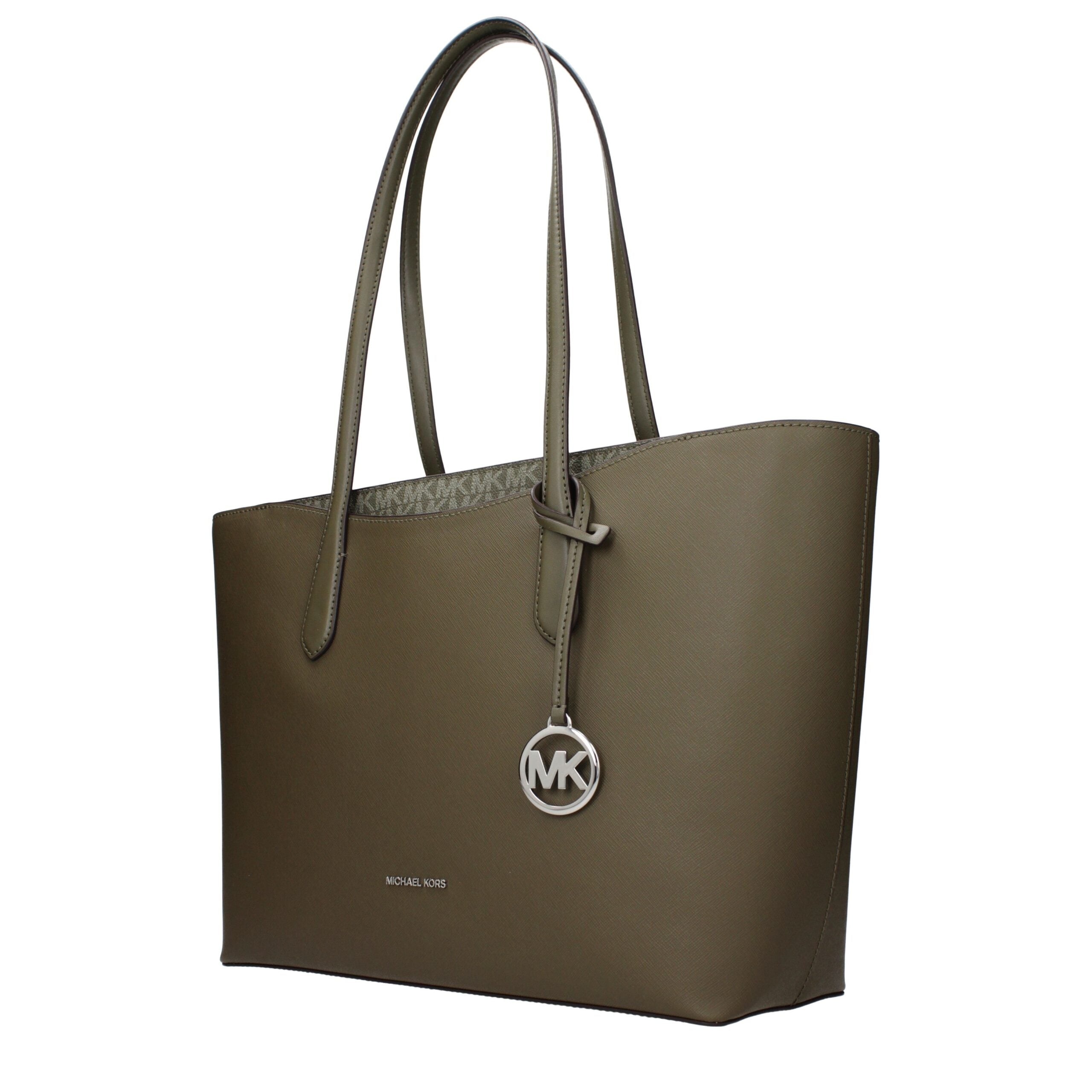 Michael Kors Green Fabric Shoulder Bag - Luxury Boutique Co