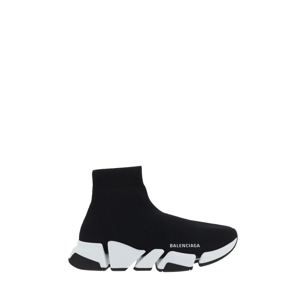 Balenciaga Black Polyester Athletic Sneakers - Luxury Boutique Co