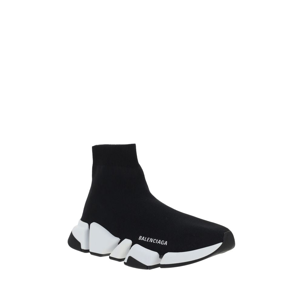 Balenciaga Black Polyester Athletic Sneakers - Luxury Boutique Co