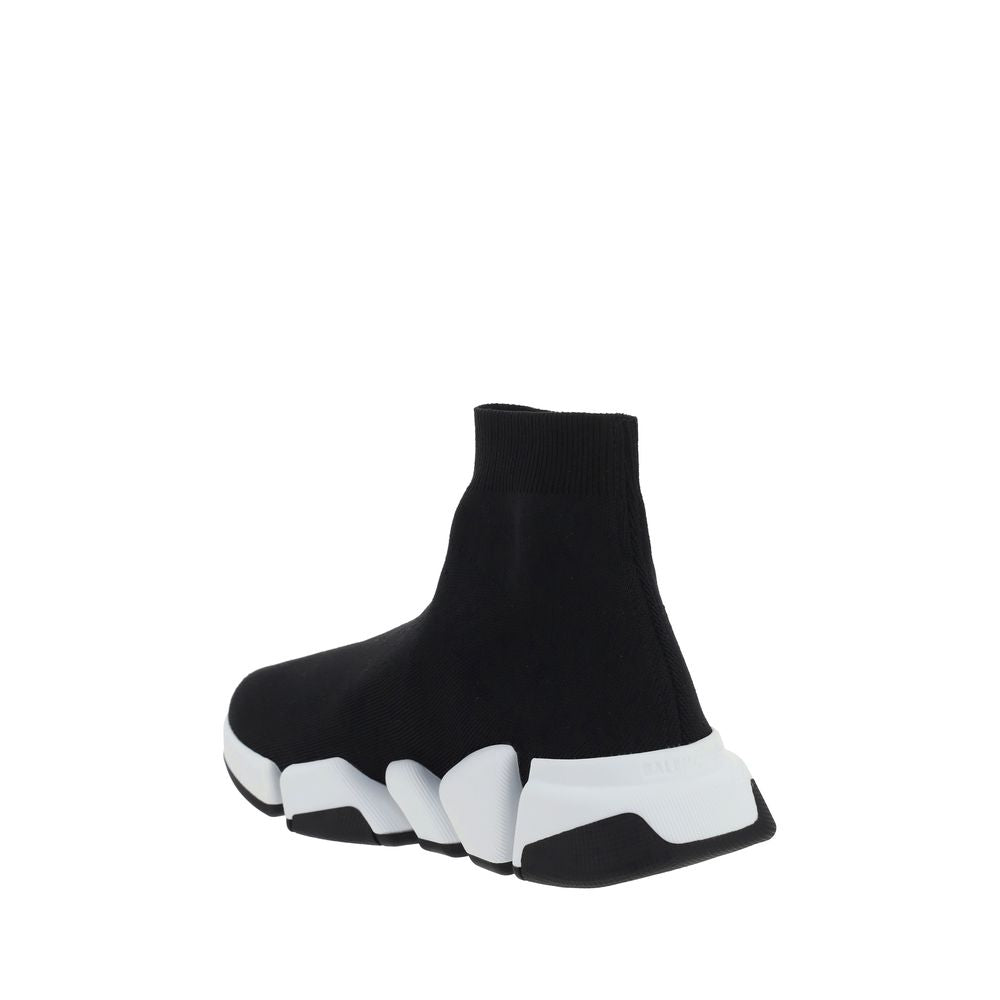 Balenciaga Black Polyester Athletic Sneakers - Luxury Boutique Co