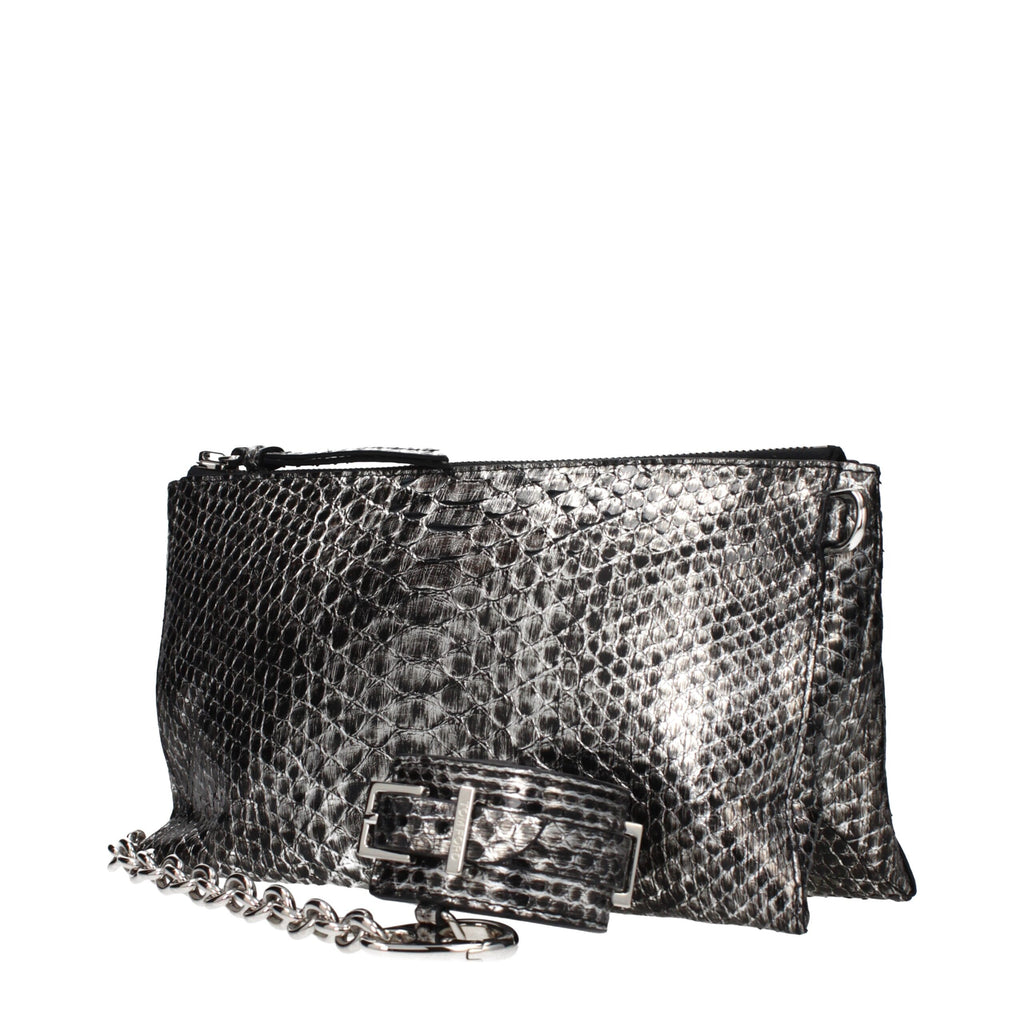Tom Ford Gray Skin Handbag - Luxury Boutique Co