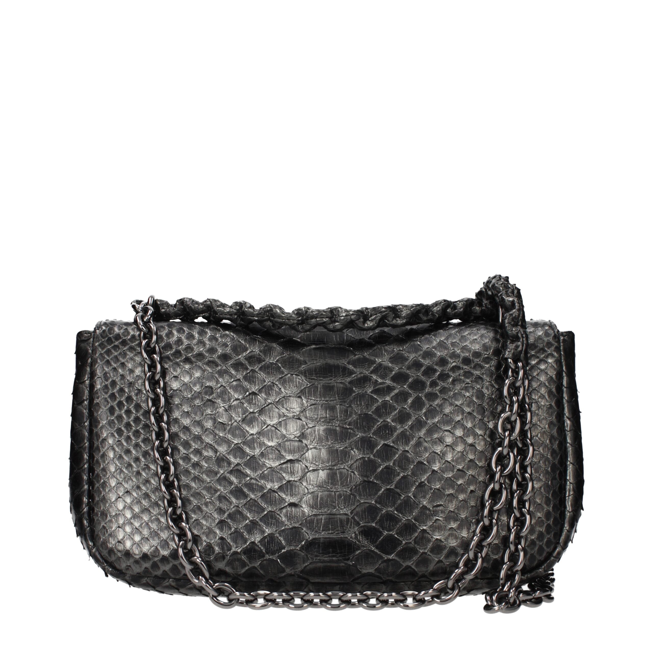 Tom Ford Gray Skin Shoulder Bag - Luxury Boutique Co