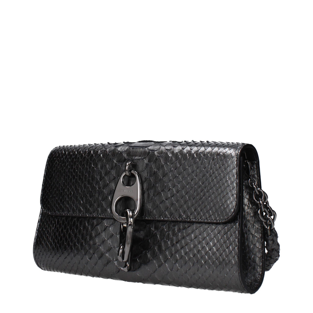 Tom Ford Gray Skin Clutch Bag - Luxury Boutique Co