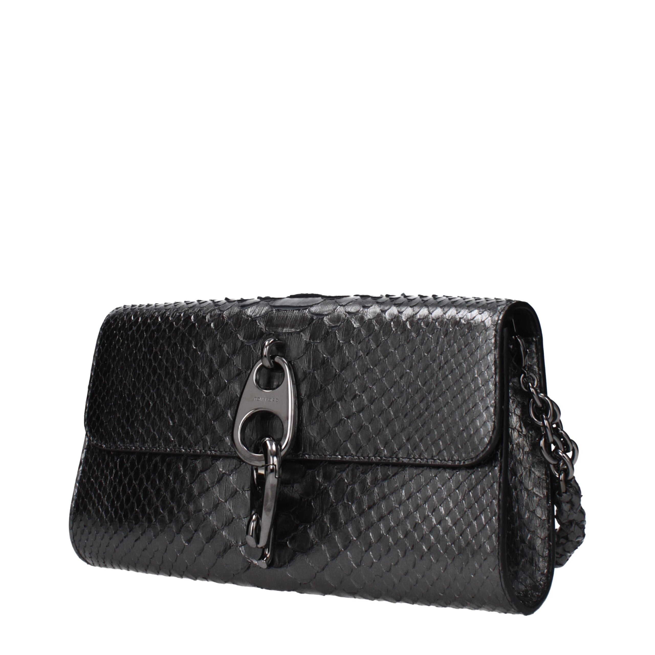 Tom Ford Gray Skin Clutch Bag - Luxury Boutique Co
