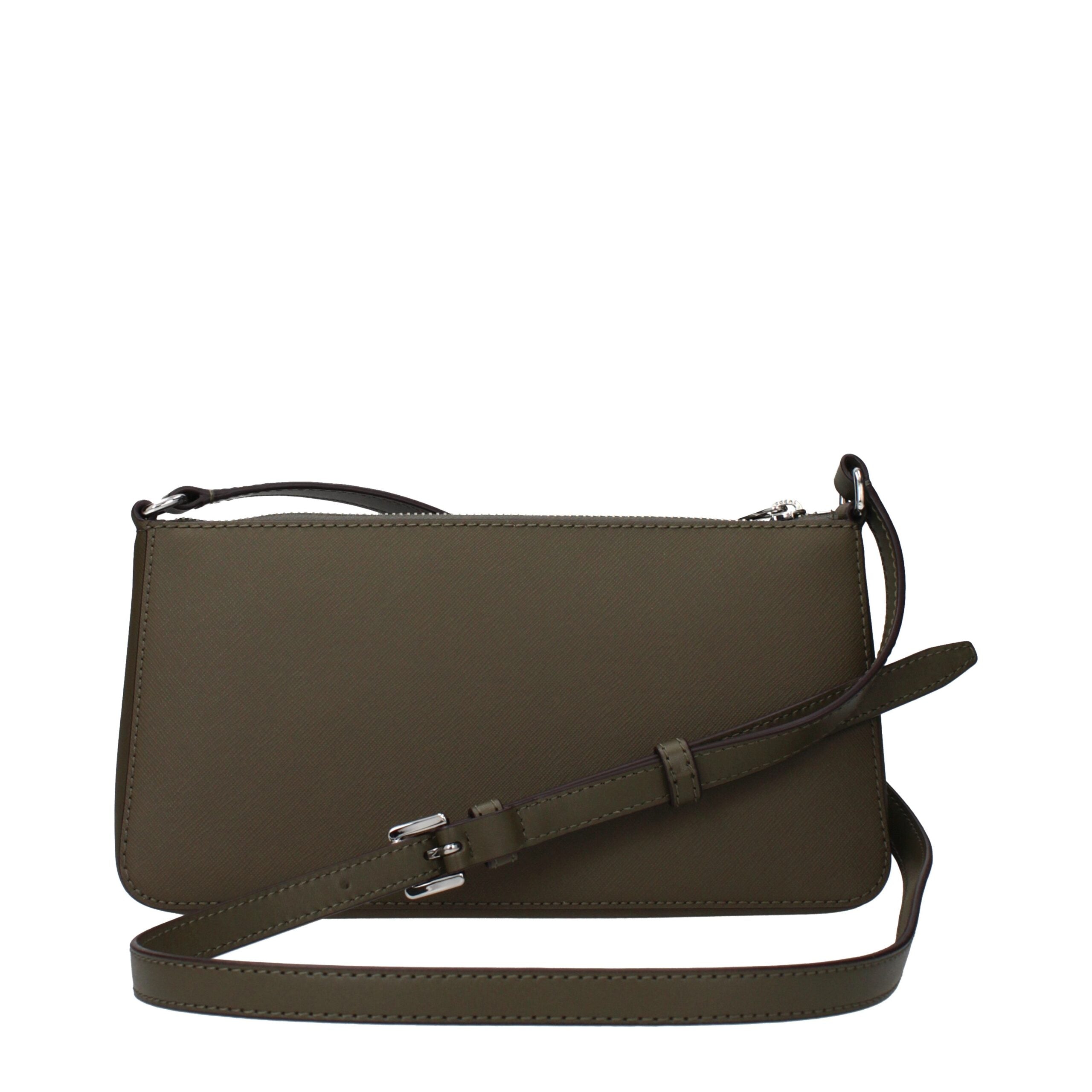 Michael Kors Green Fabric Crossbody Bag - Luxury Boutique Co