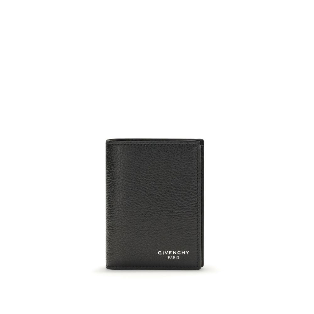 Givenchy Black Calf Leather Bos Taurus Wallet - Luxury Boutique Co