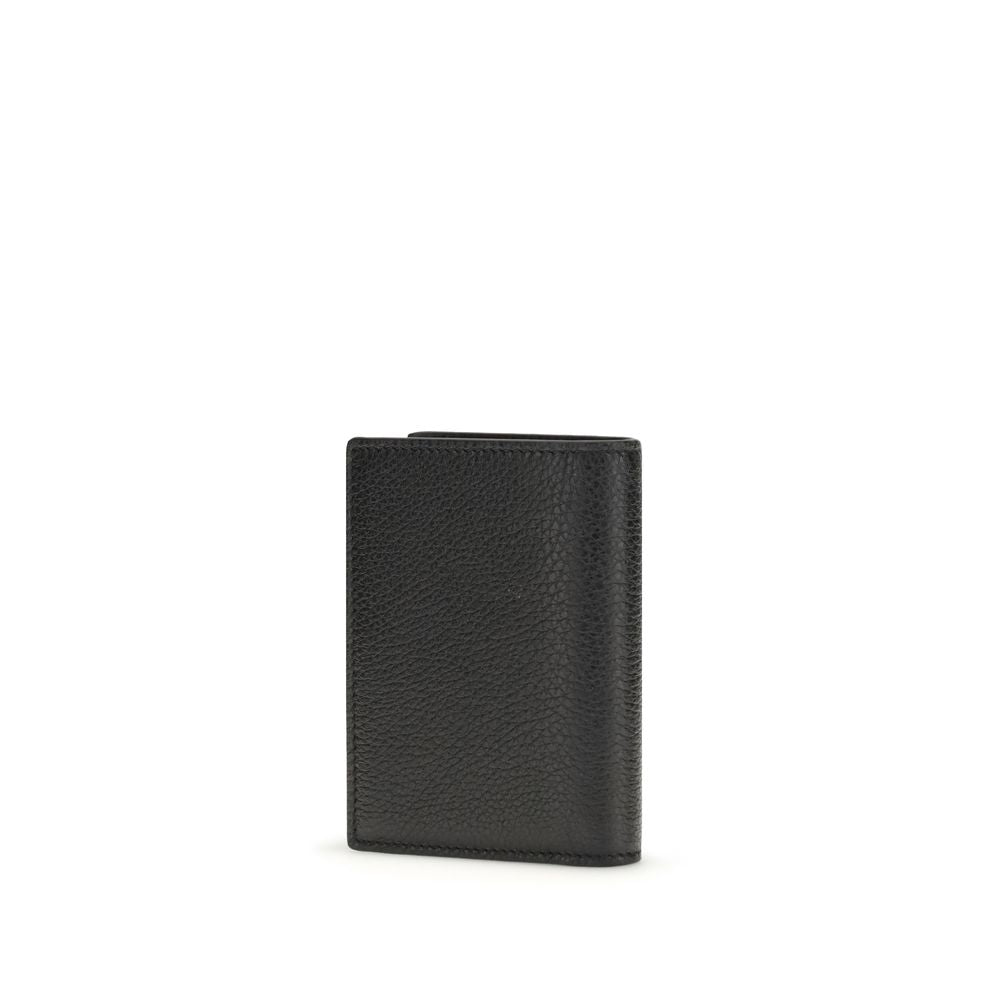 Givenchy Black Calf Leather Bos Taurus Wallet - Luxury Boutique Co