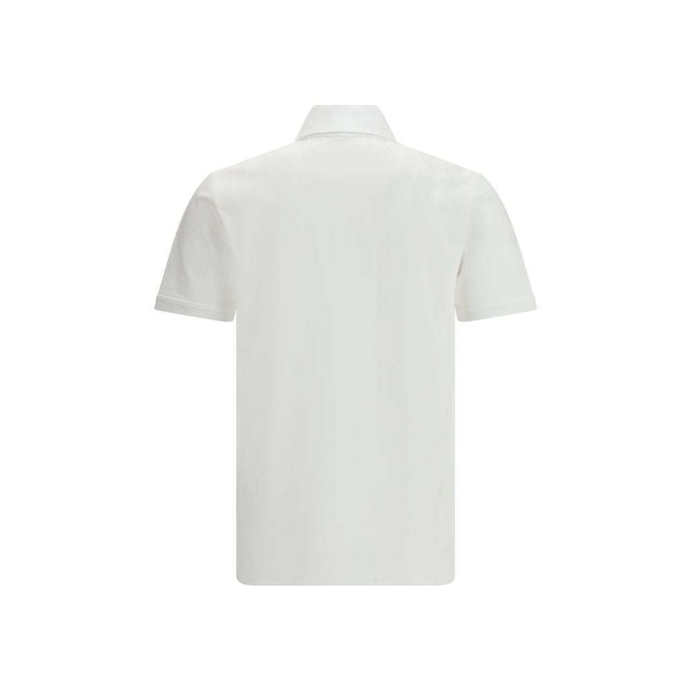 Givenchy White Cotton Polo Shirt - Luxury Boutique Co
