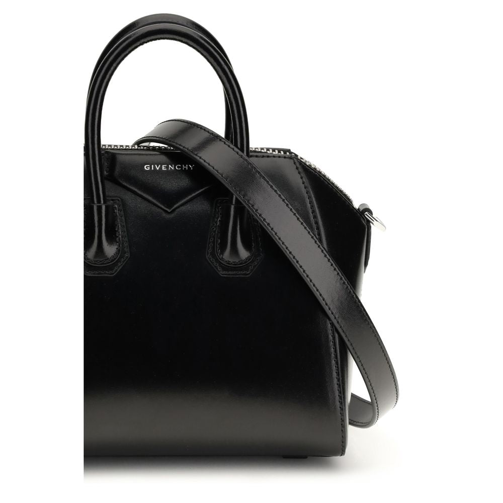 Givenchy Black Calf Leather Bos Taurus Handbag - Luxury Boutique Co