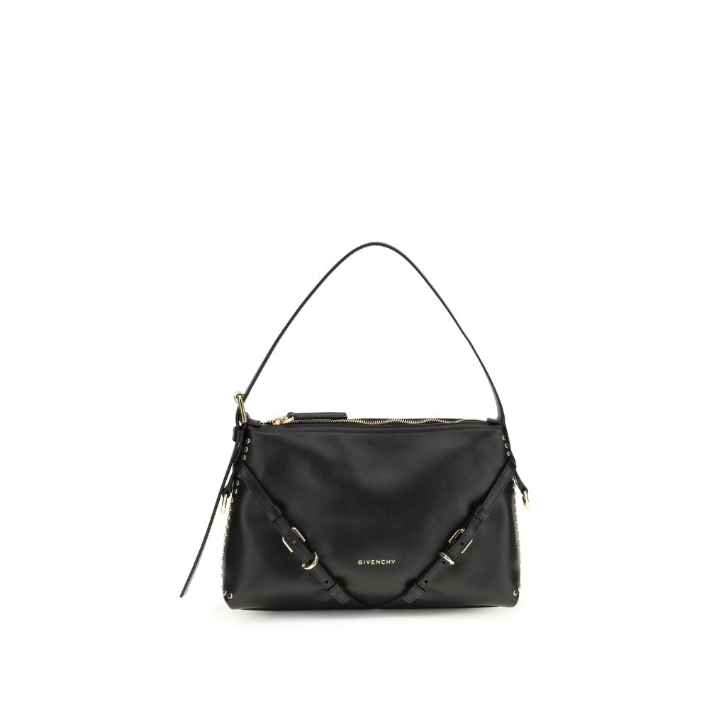 Givenchy Black Calf Leather Bos Taurus Shoulder Bag - Luxury Boutique Co