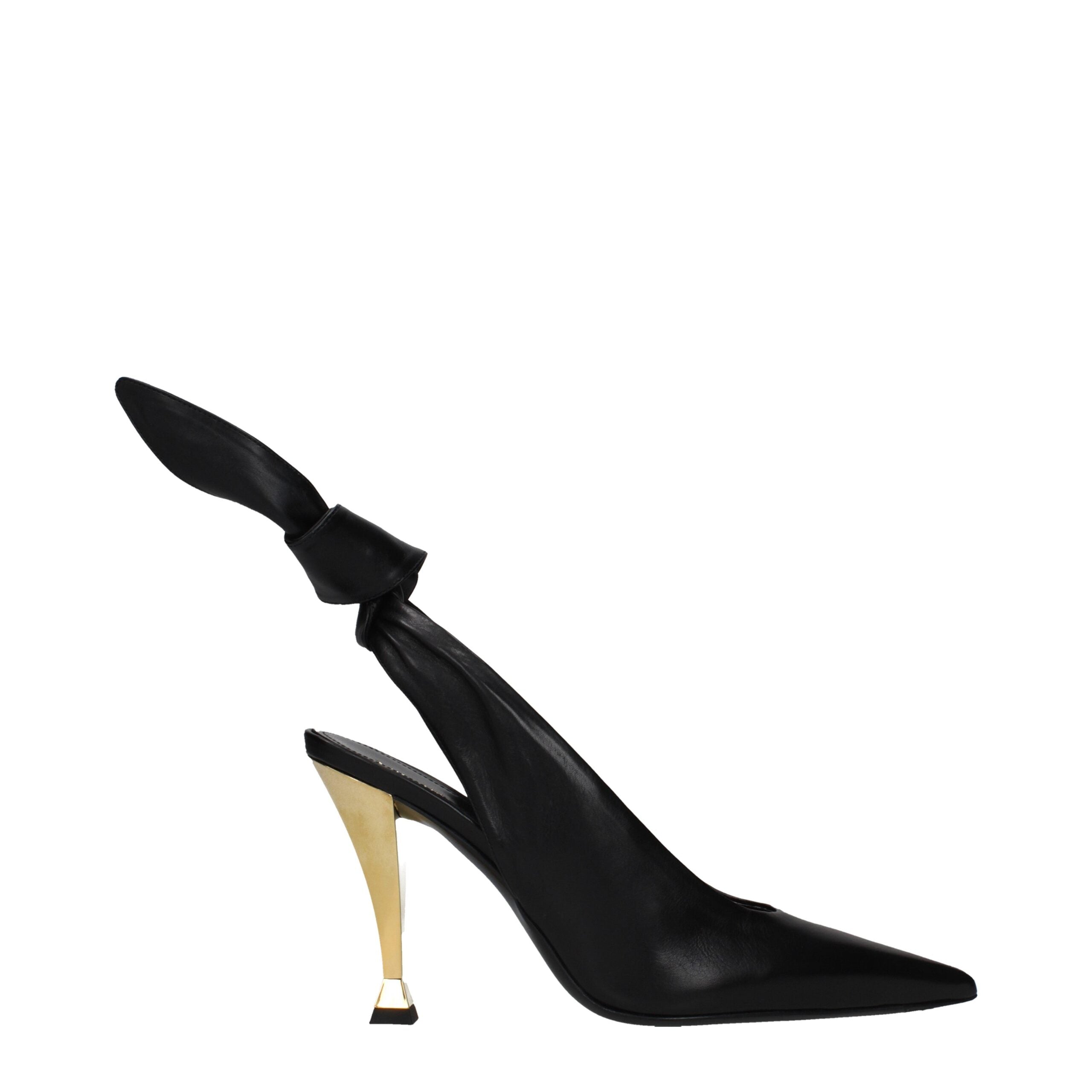 Givenchy Black Leather High Heel Pumps - Luxury Boutique Co