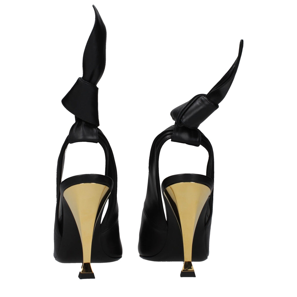 Givenchy Black Leather High Heel Pumps - Luxury Boutique Co
