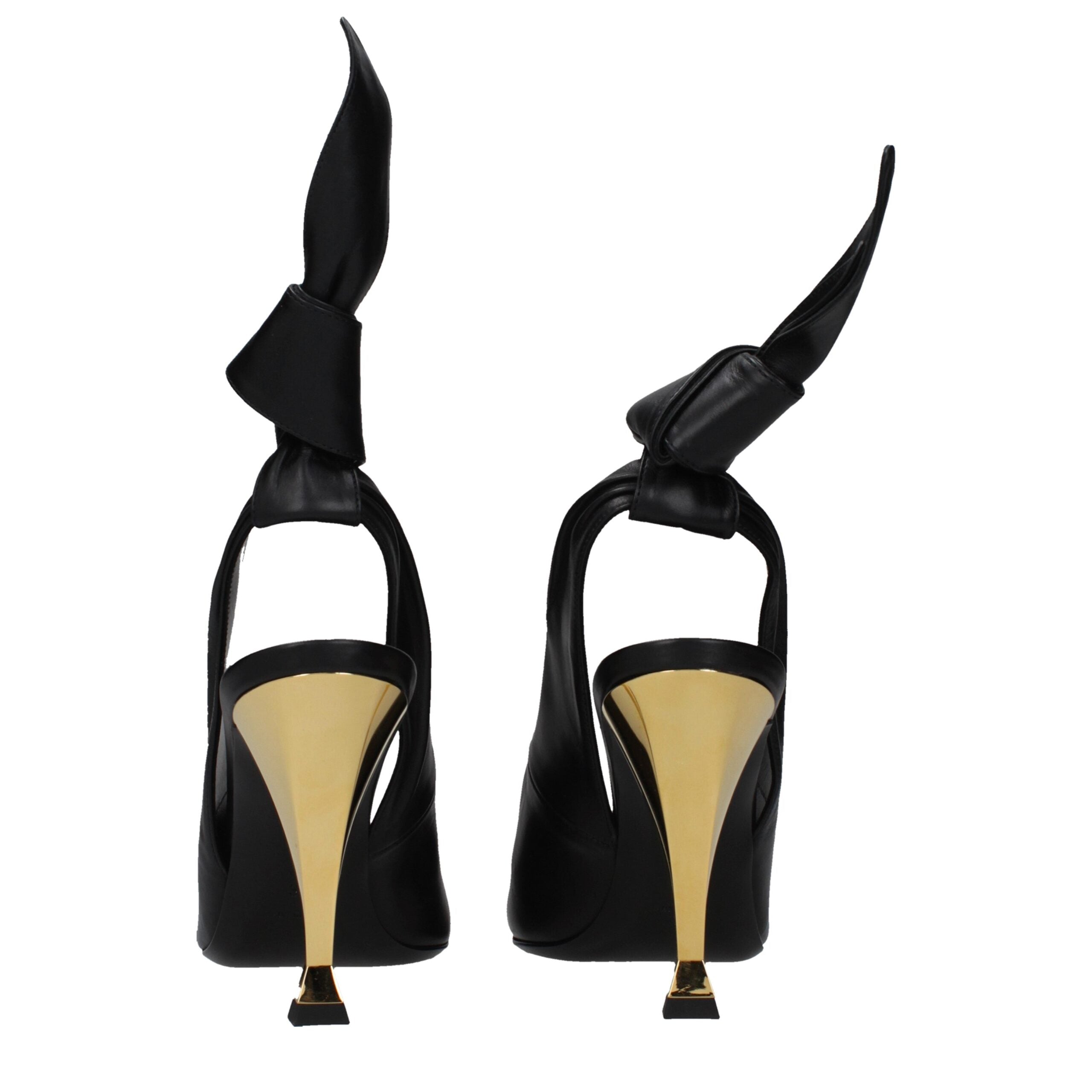 Givenchy Black Leather High Heel Pumps - Luxury Boutique Co