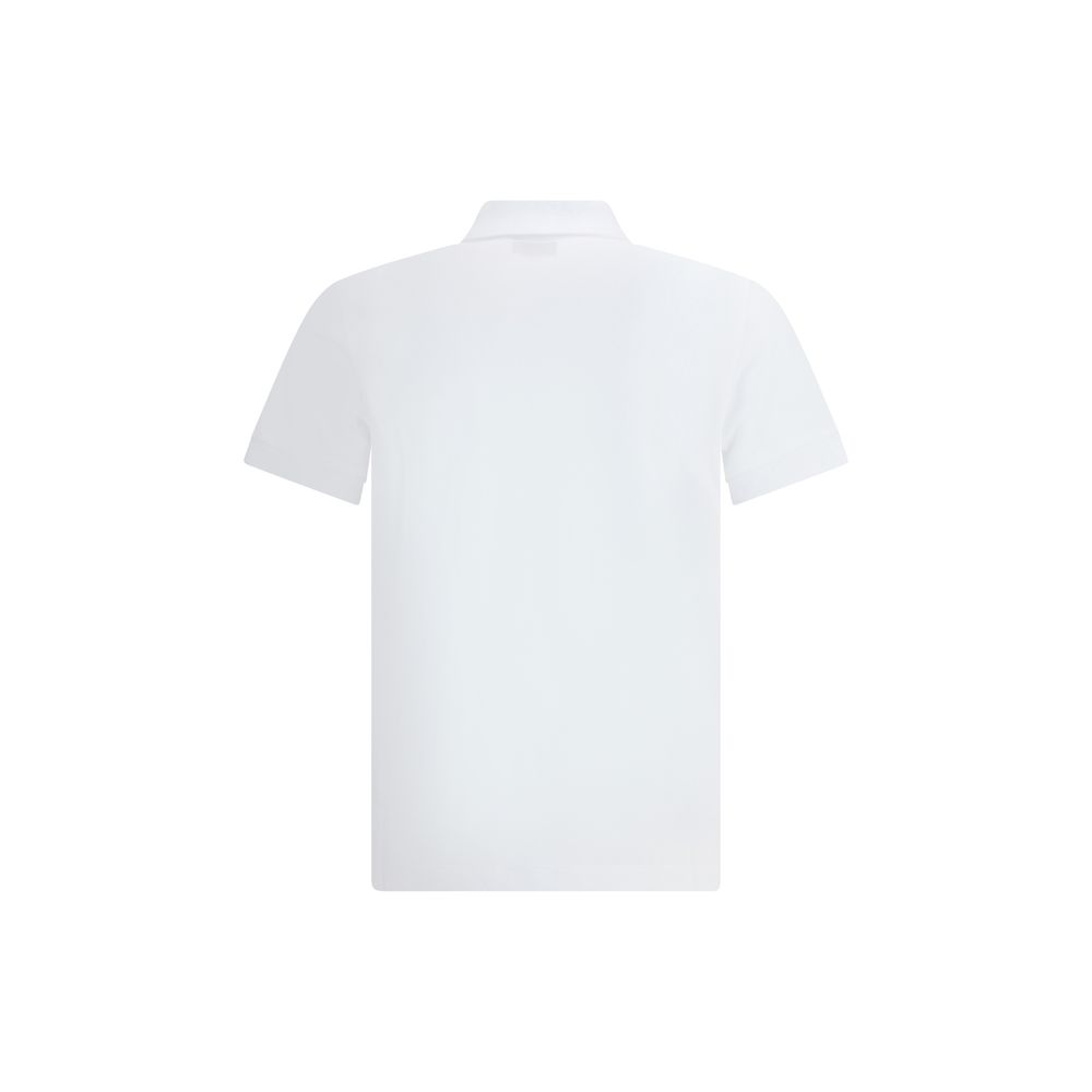 Fendi White Cotton Polo Shirt - Luxury Boutique Co