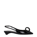 Prada Black Leather Flat Sandals - Luxury Boutique Co
