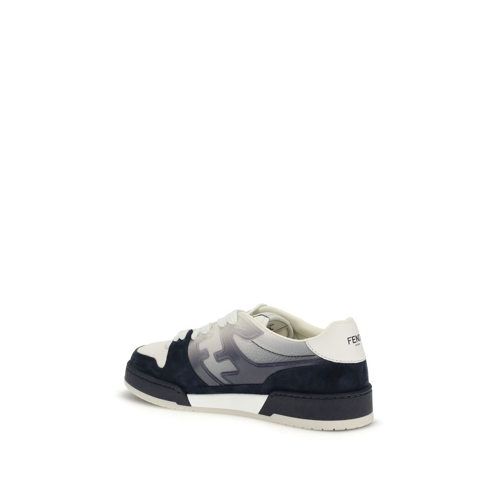 Fendi Multicolor Calf Leather Bos Taurus Low Top Sneakers - Luxury Boutique Co